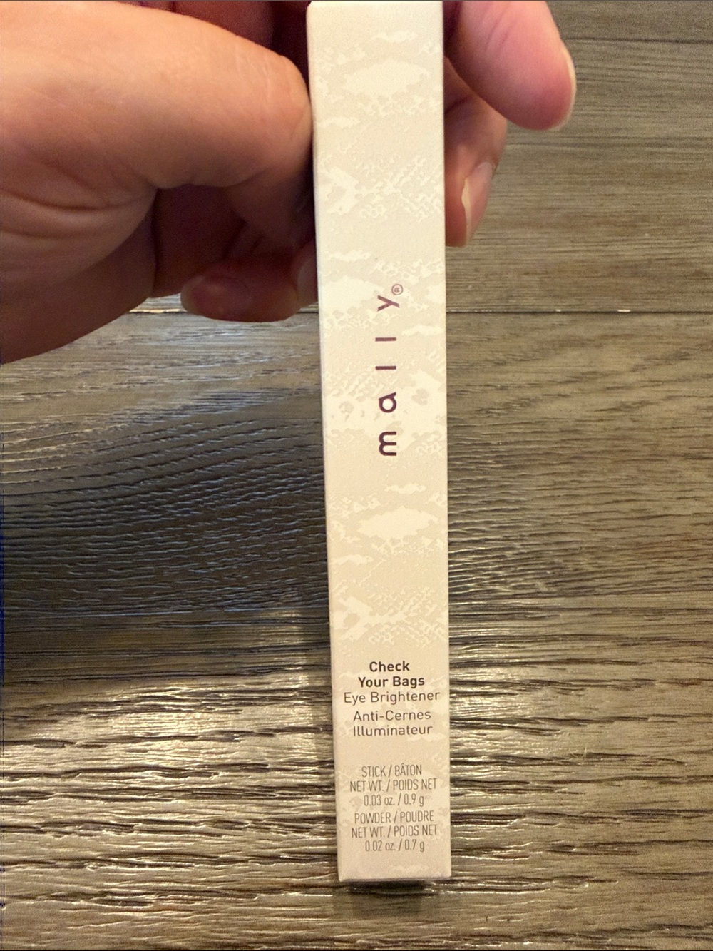 Mally Beauty Eye Brightener - Cream Beige with Pink Logo